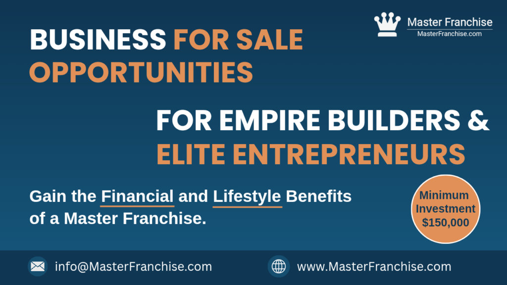 Master Franchise - Business for Sale
