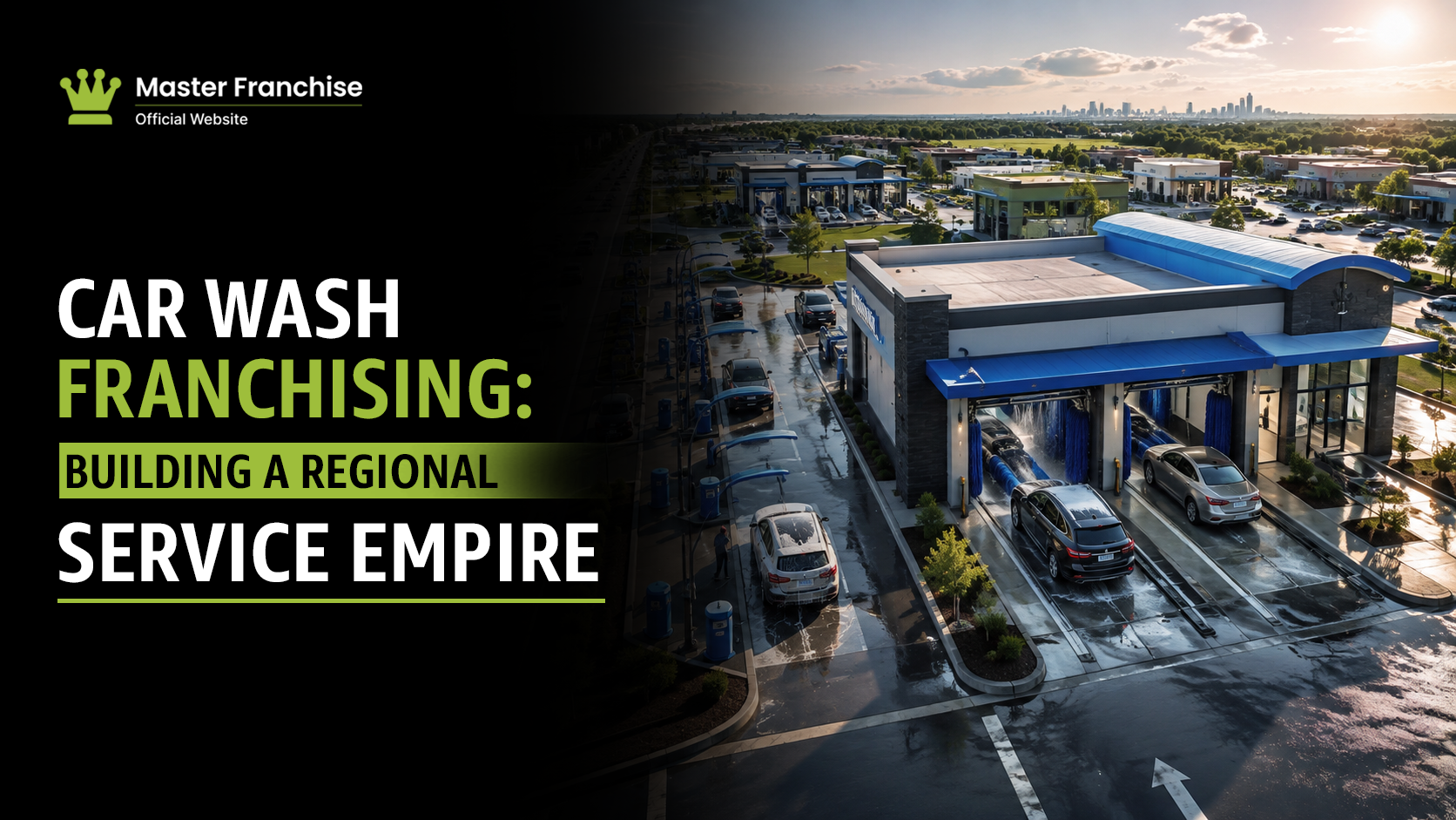 Car wash franchising regional service empire.