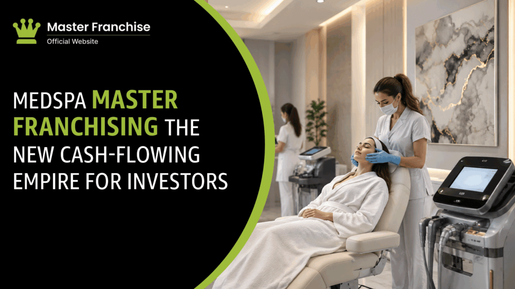 MedSpa master franchising cash flowing empire investors.