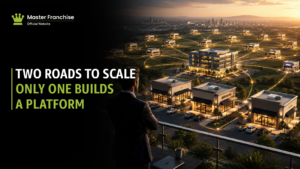 Multi unit ownership versus master franchise scalability.