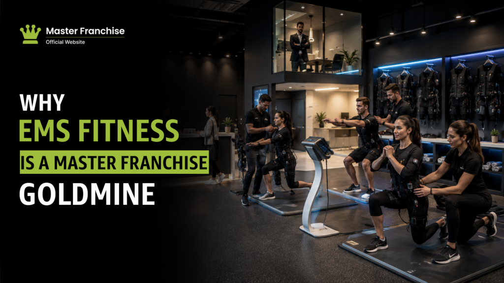 EMS fitness master franchise goldmine territory.