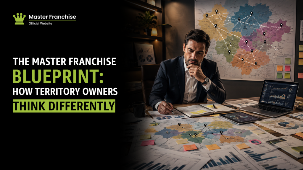 Master franchise blueprint territory owners think differently.