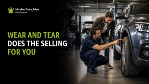 Vehicle wear and tear automatic service re-engagement.
