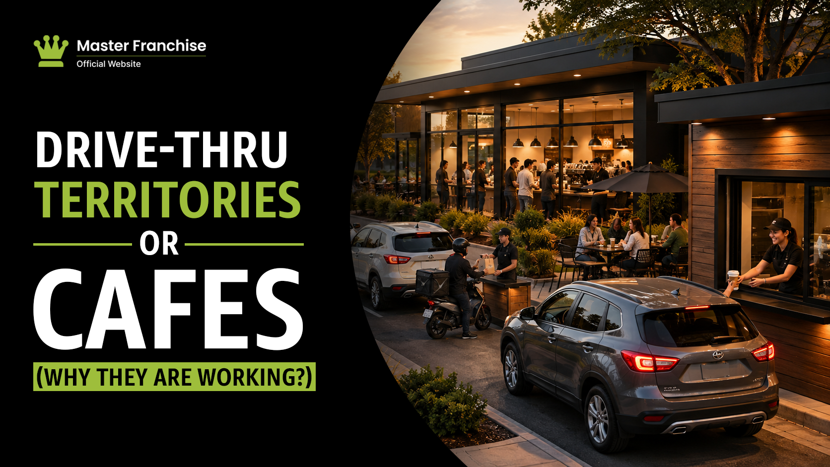 Drive thru coffee territory franchise growth model.