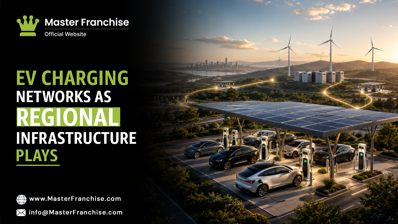 EV Charging Networks as Regional Infrastructure Plays.