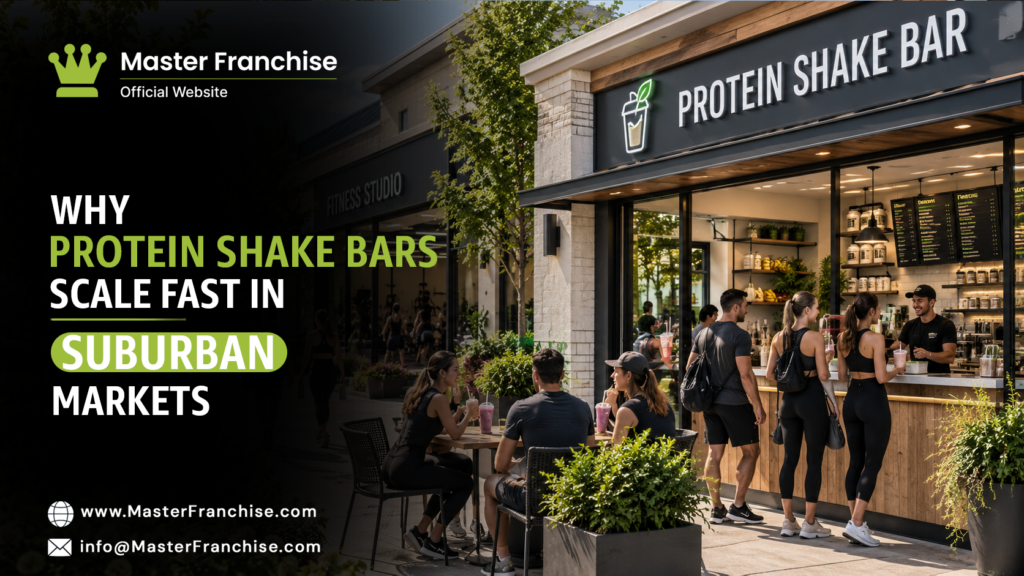 Why Protein Shake Bars Scale Fast in Suburban Markets.