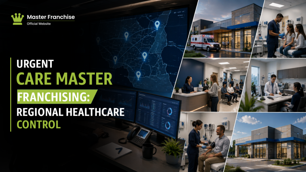 Urgent care master franchise regional healthcare territory.