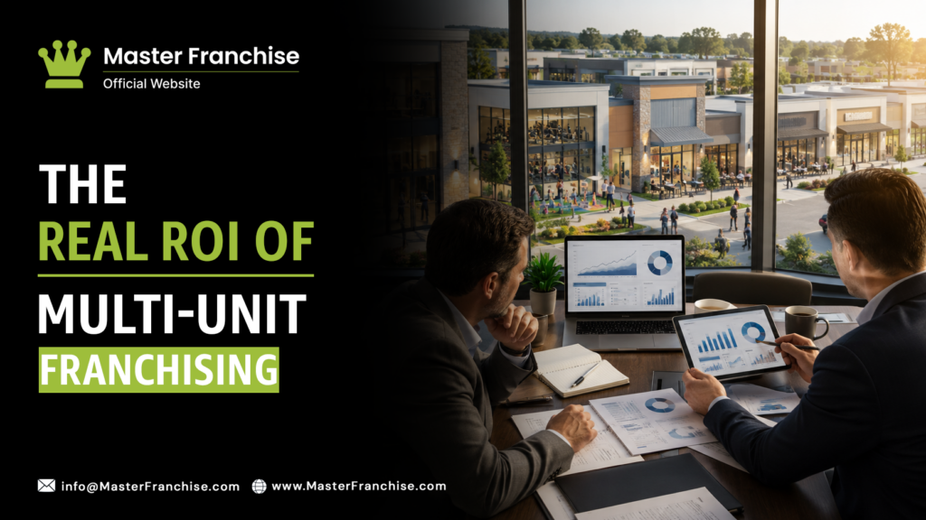 Real ROI of multi-unit franchising territory scale.