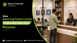 Education franchise recurring tuition revenue cycle.