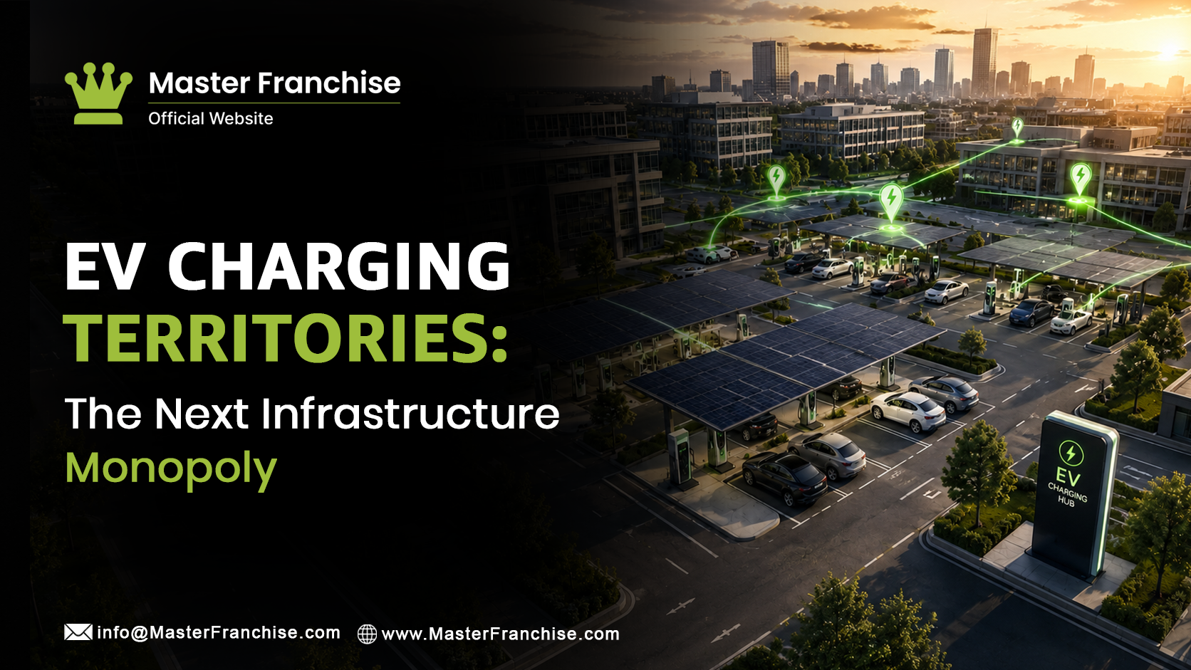 EV charging territory infrastructure monopoly franchise opportunity.