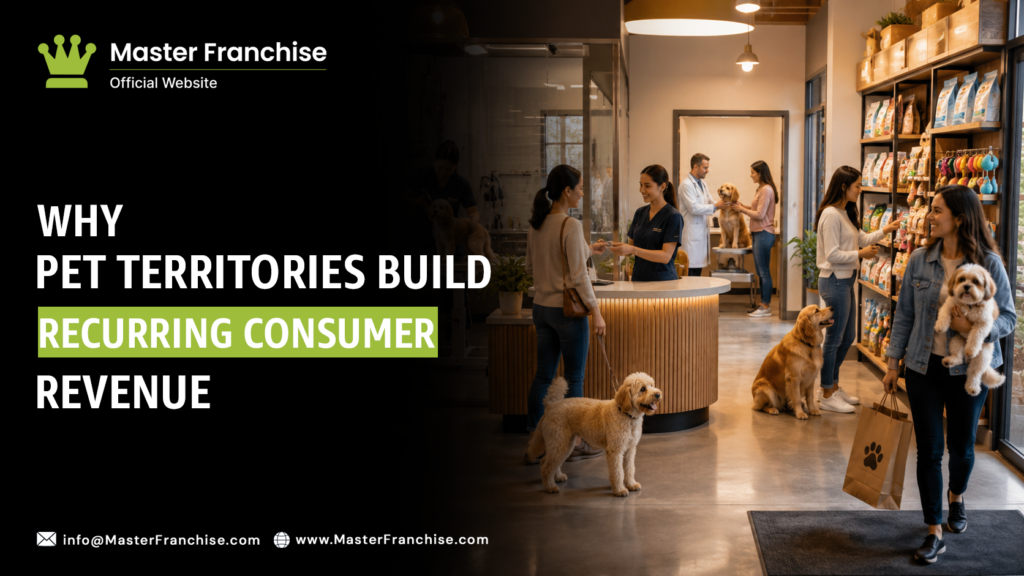 Pet territories franchise recurring consumer revenue.