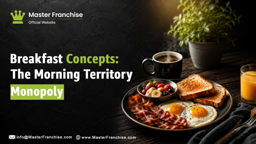 Breakfast franchise territory built on morning consumer routine.
