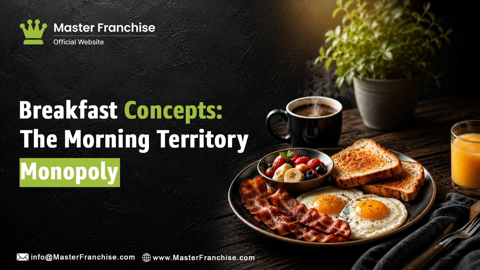 Breakfast franchise territory built on morning consumer routine.