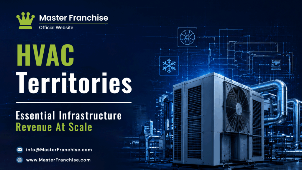 HVAC franchise territories featuring commercial heating and cooling infrastructure designed for scalable recurring revenue.