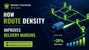 Higher route density helps reduce delivery costs, improve efficiency, and increase profit margins across service areas.