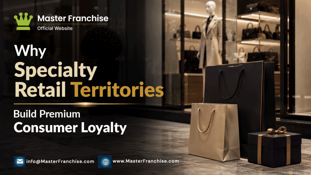 Specialty retail territories focused on building premium consumer loyalty through strategically placed retail locations.