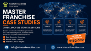 Master Franchise case studies showcasing global franchise expansion, proven success stories, and scalable business growth insights.