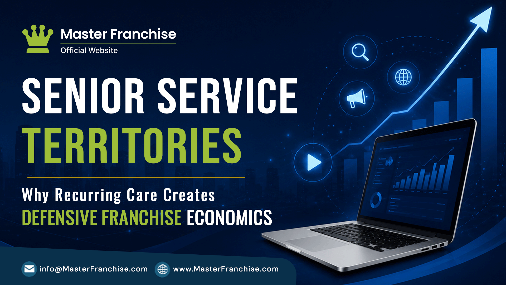 Senior service territories showing recurring care as a foundation for long term franchise growth and stable revenue.